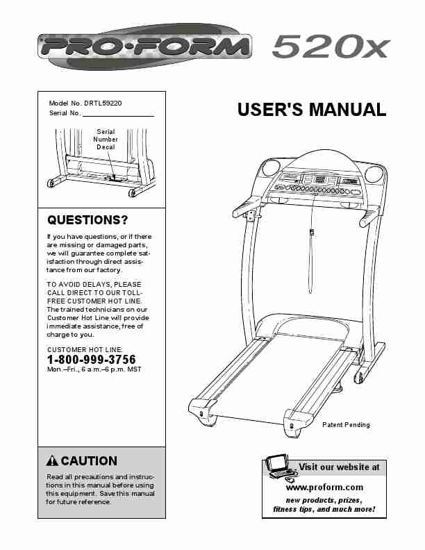 ProForm Treadmill DRTL59220-page_pdf